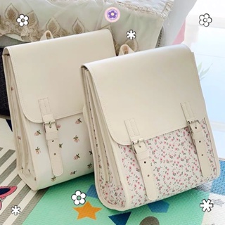 Cute Kawaii Backpack Floral Backpack for School Coquette Aesthetic Backpack  Rucksack for Women Girls Back to School Supplies Coquette School Bag 