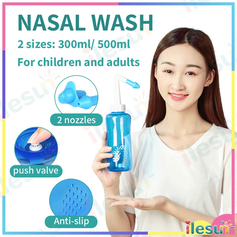 Adult Children Nasal Wash For Rhinitis Nasal Congestion Allergy Relief
