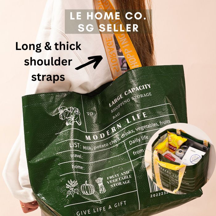 Large Grocery Bag Foldable, Waterproof & Recyclable Bag Ikea bag