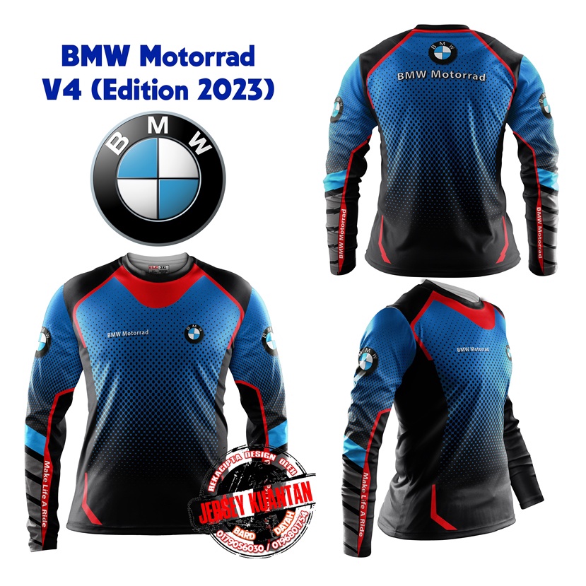MADE IN - Baju BMW Motorrad V4 (Short/LongSleeve) | Shopee Singapore