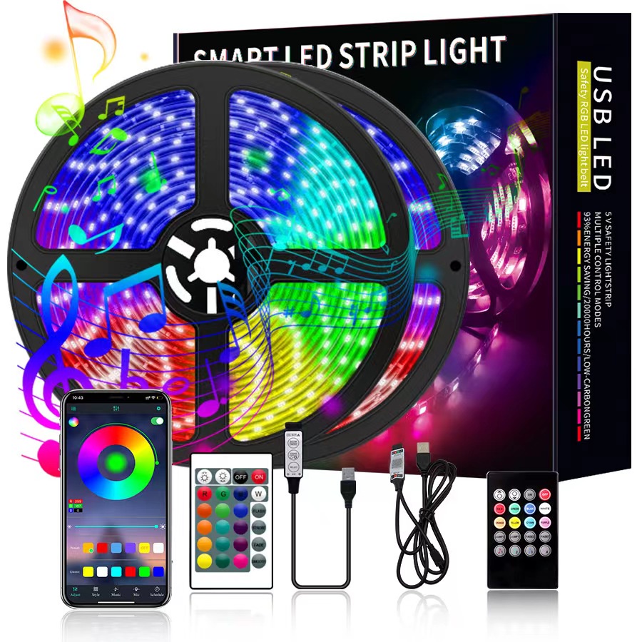 Factory Directly Sale Flexible Cuttable color changing led light strips