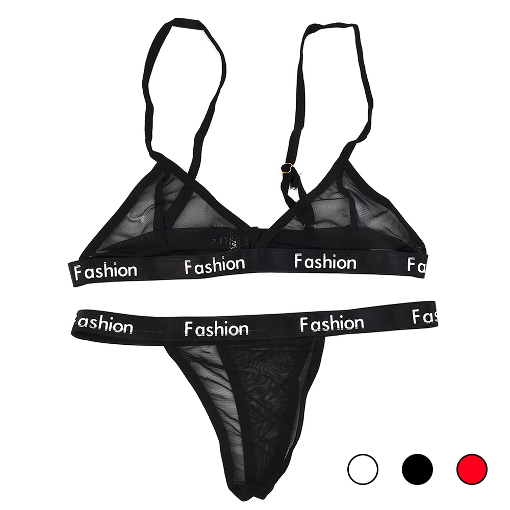 Women Sexy Lingerie Mesh See Through Micro Bikini Thong Bathing Suit Swimsuit High Quality