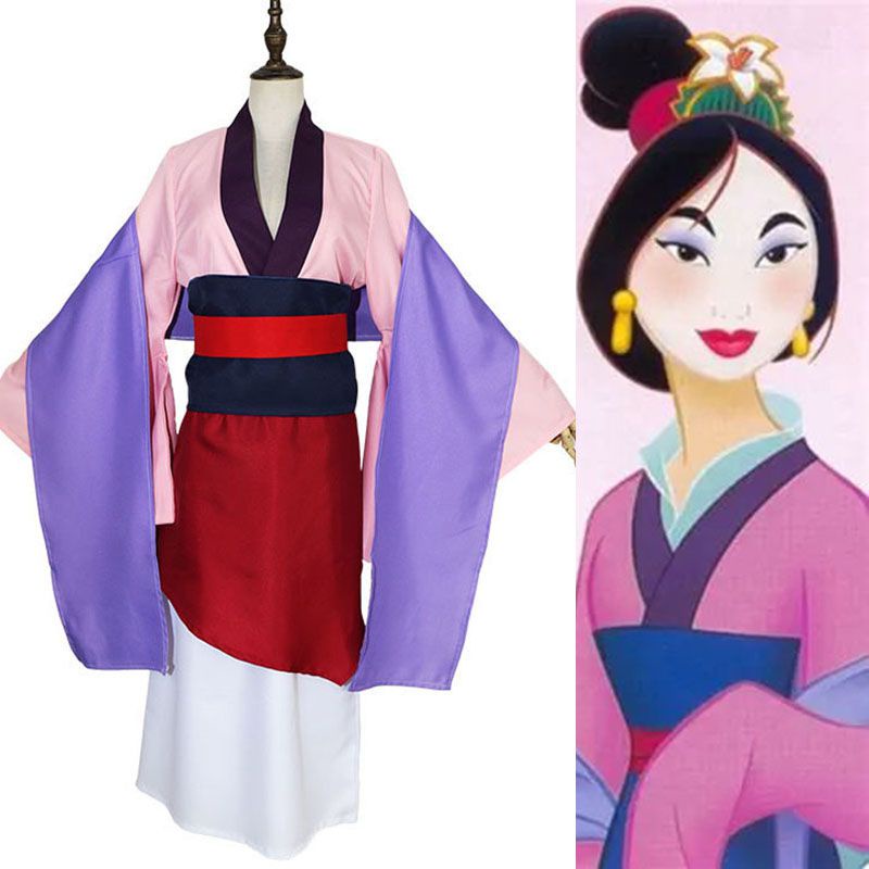 open lace back dress Mulan Dress, Mulan Costume Blue Mulan Dress  Flax and Wool Threads
