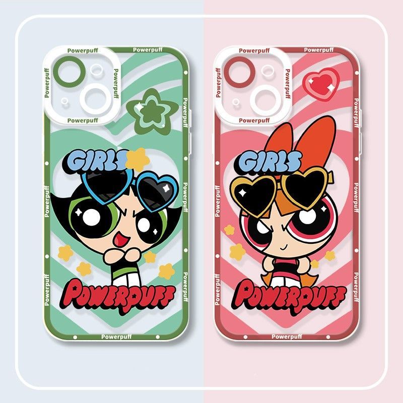 Powerpuff Girls Phone Case Suitable For iPhone 14 Pro Max 13 12 Mini 11