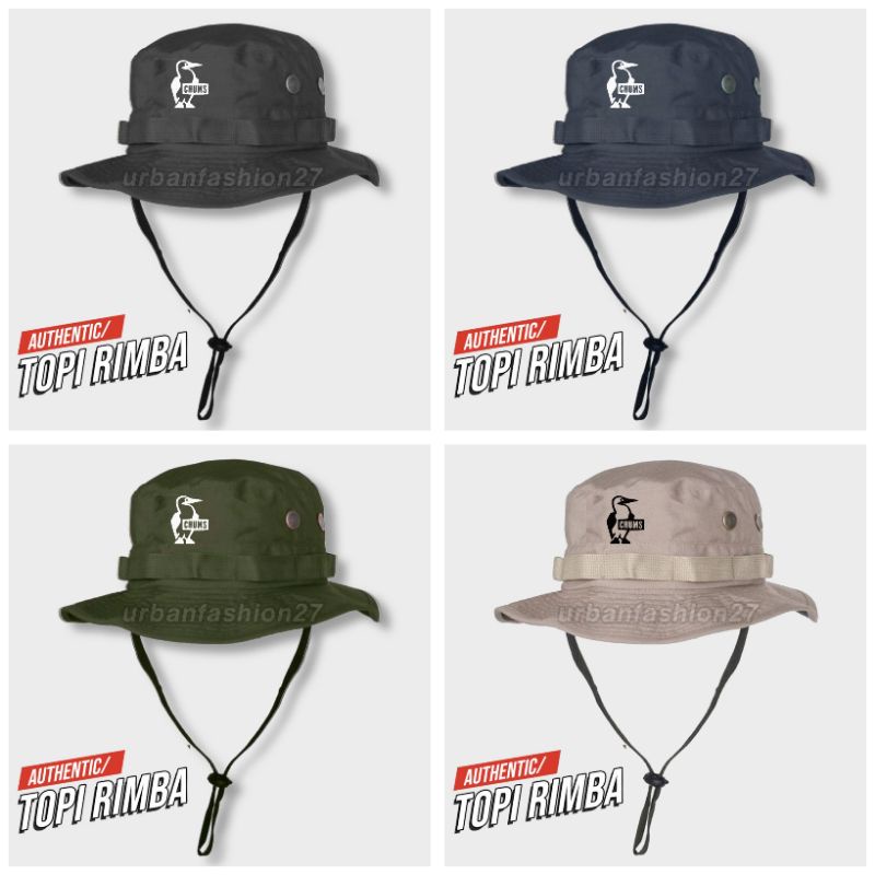 Chums Rimba Gunung Outdoor Camping Fishing Hiking Advent Hat - Men's ...