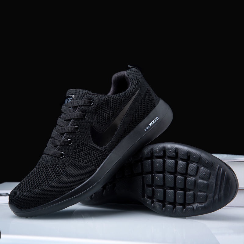 All black nike 2025 casual shoes