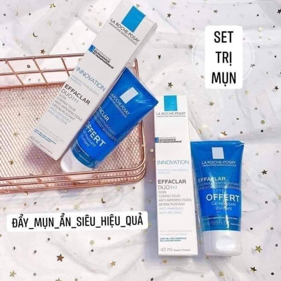 La Roche Posay Effaclar Duo Hidden Acne Reduction Cream + 40ml (Free ...
