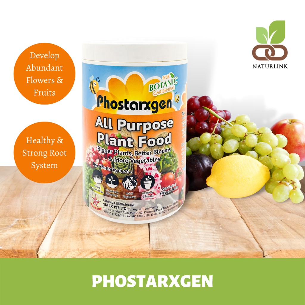 STARX Phostarxgen All Purpose Plant Food (800g) Fertilizer for