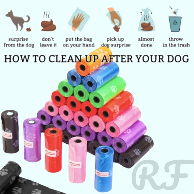 🇸🇬 [Cheapest 0.11] Poop Bag / Dog Poop Bag / Poo Bag / Plastic Bag