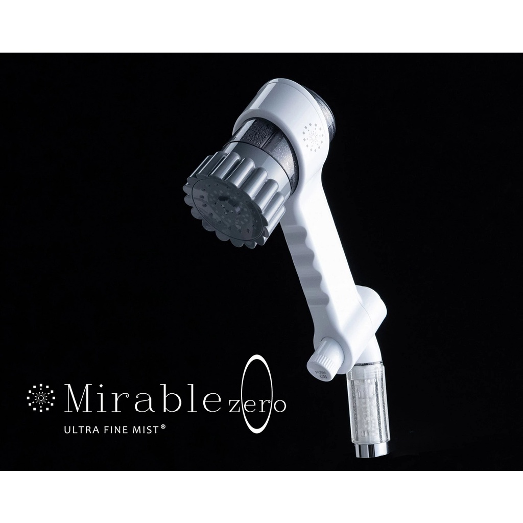 Direct from Japan Science Mirable Zero Mirable Zero Ultra Fine Mist Shower  Head Water Saving Shower