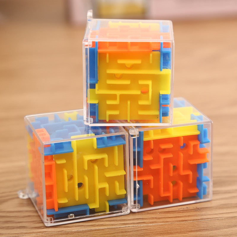 Maze Magic Cube 3D Plastic Maze Game Toy | Shopee Singapore