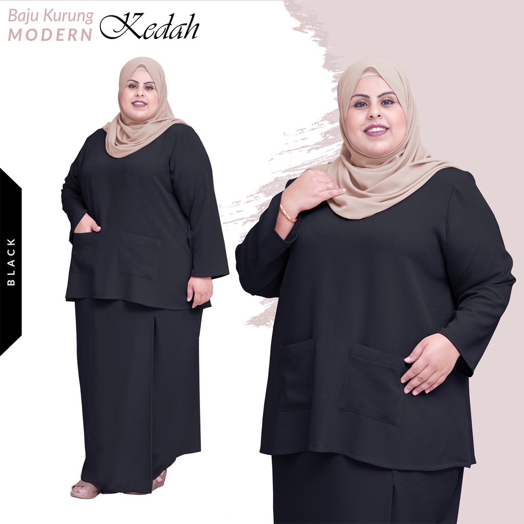 Fesyen plus outlet size muslimah