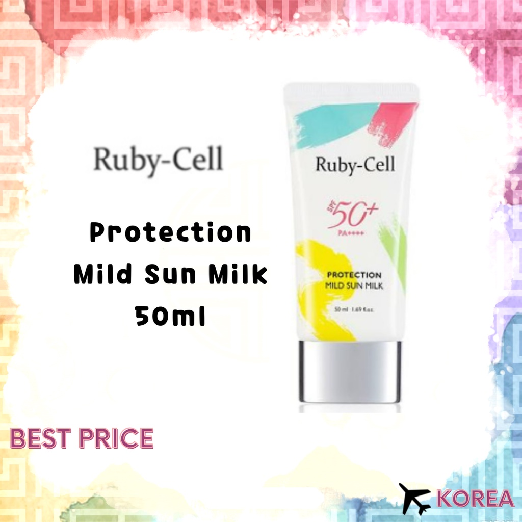 Ruby-Cell Protection Mild Sun Milk 2本セット 【公式通販】