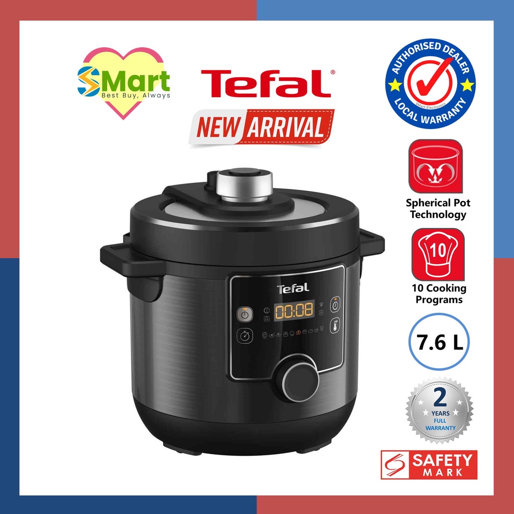 Tefal 7.6L Turbo Cuisine Maxi Electric Pressure & Multi Cooker [CY777