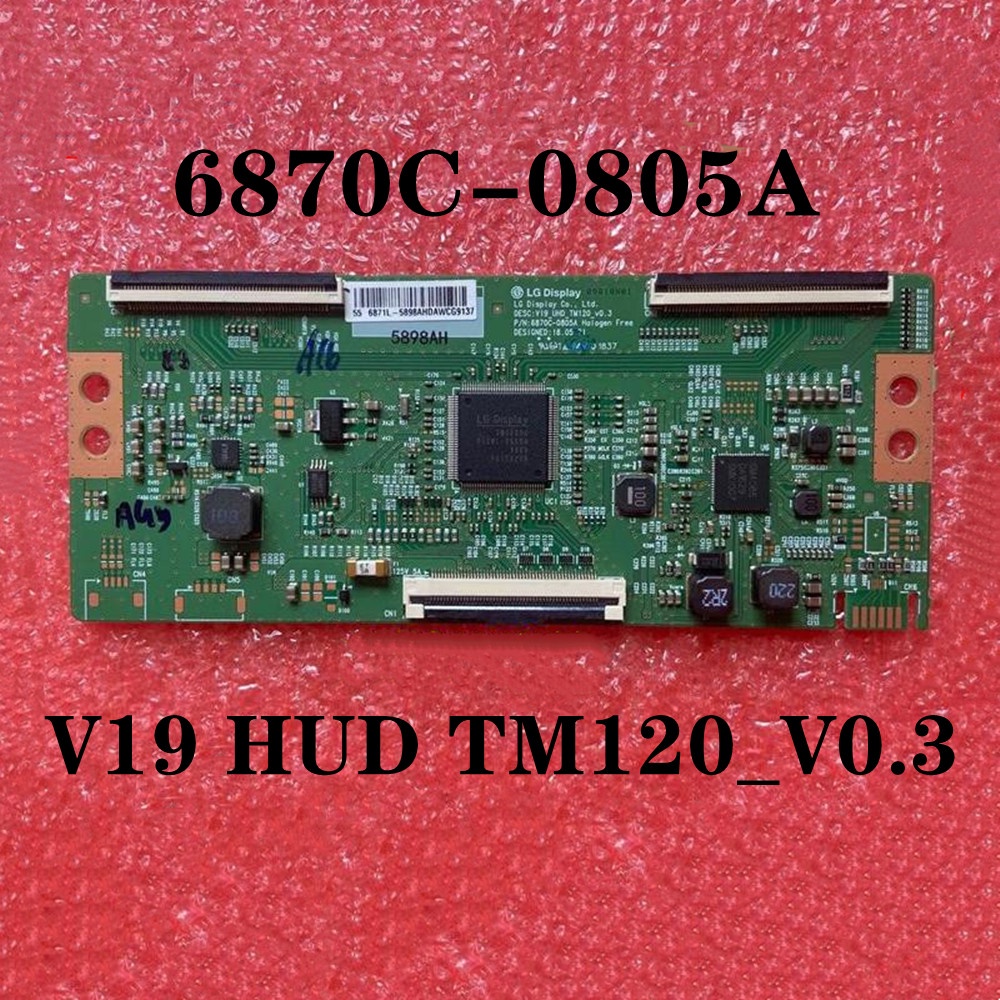 Carte T-Con Pour Téléviseur TUCSON / LG - Réf V19_UHD_TM120_V0.3 P/N 6870C-0805A - Occasion Testée OK