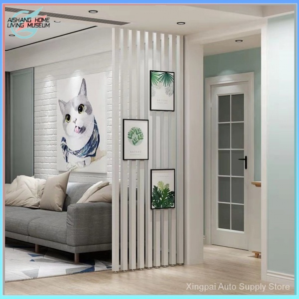 Simple Metal Screen Room Partition Hallway Grille Decorative Wall Living Room Dining Room Office Partition Background Column ZUGX
