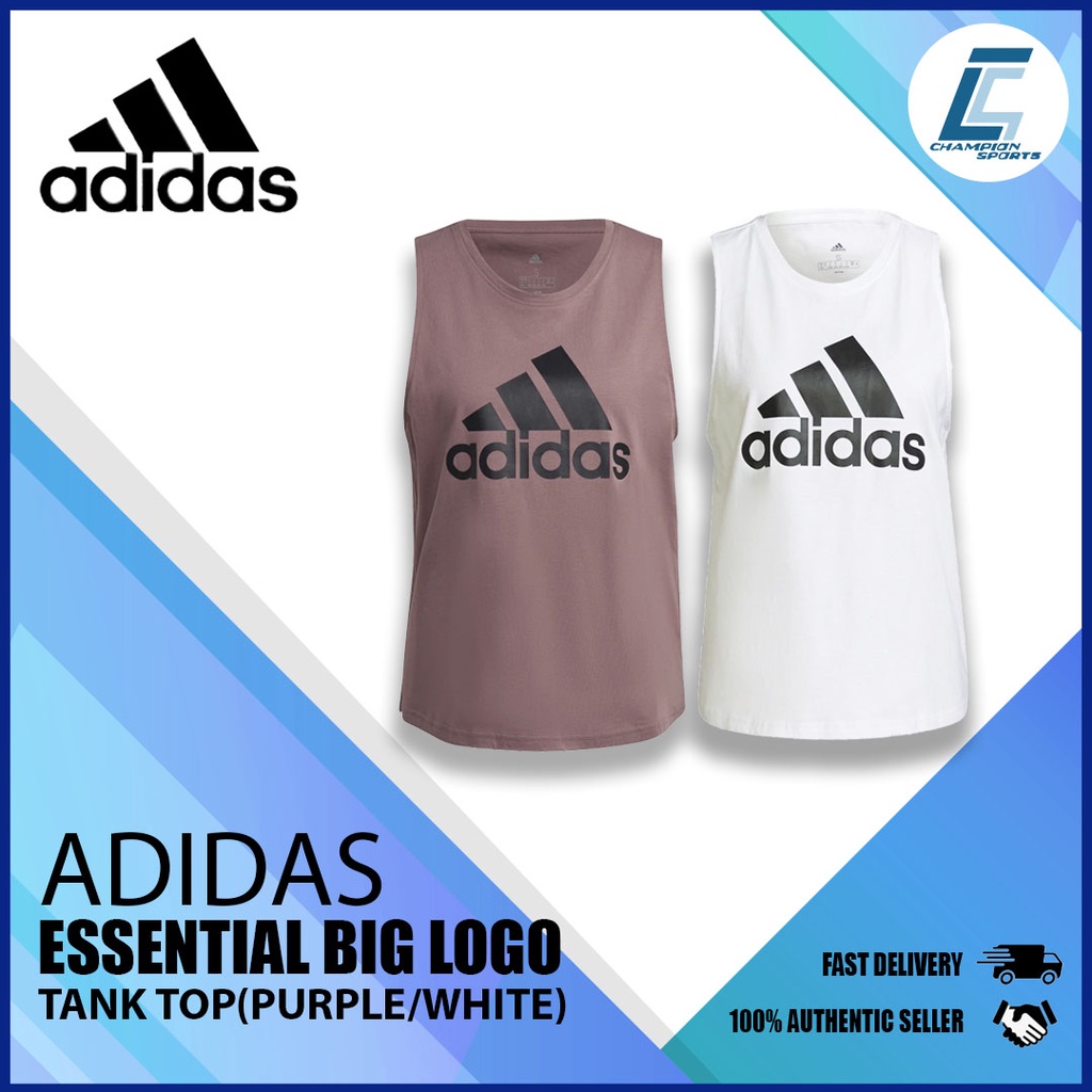 Adidas Women s Essentials Big Logo Tank Top HL4443 H10199 Shopee Singapore