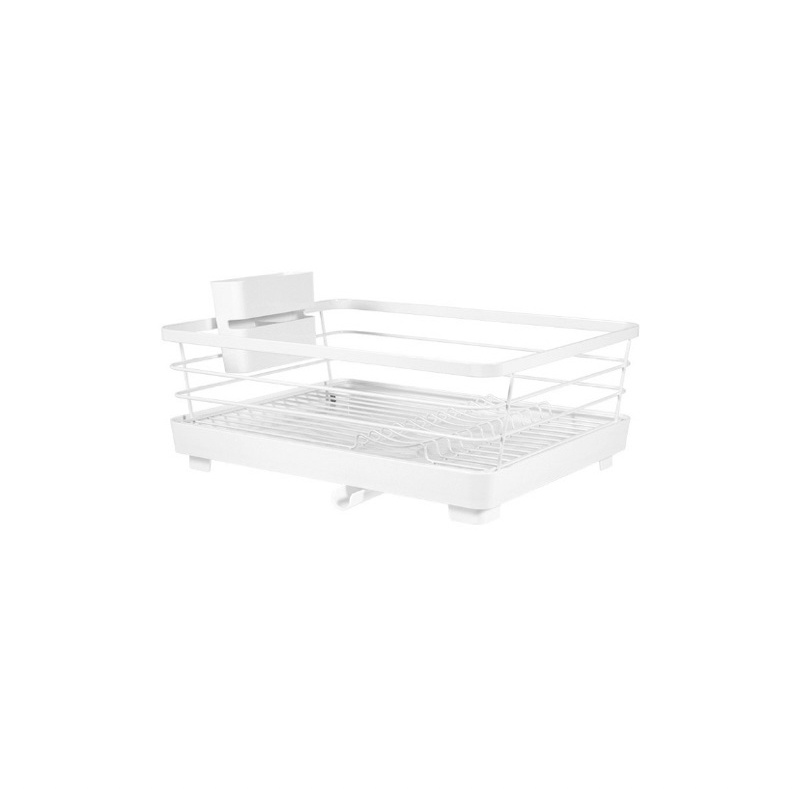 Iuiga Minimalist Dish Drainer with Drip Tray Dish Rack Shopee