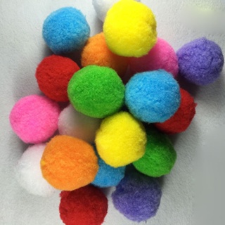 100pcs 2 cm Wool Ball Wool Felt Balls Felt Balls for Crafts Pompoms Craft  Pompom Balls DIY Pompom Handmade Pompom DIY Handbag Soft Toy DIY Felt Ball