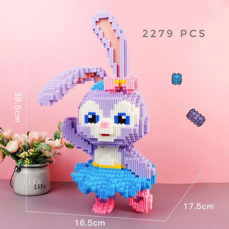 Lego Naruto, One piece, Giant Stella Purple Rabbit, Zootopia Cartoon ...