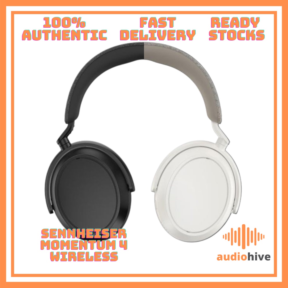 Sennheiser Momentum 4 Wireless Headphones Bluetooth Noise Cancelling w 2 Years Warranty Shopee Singapore
