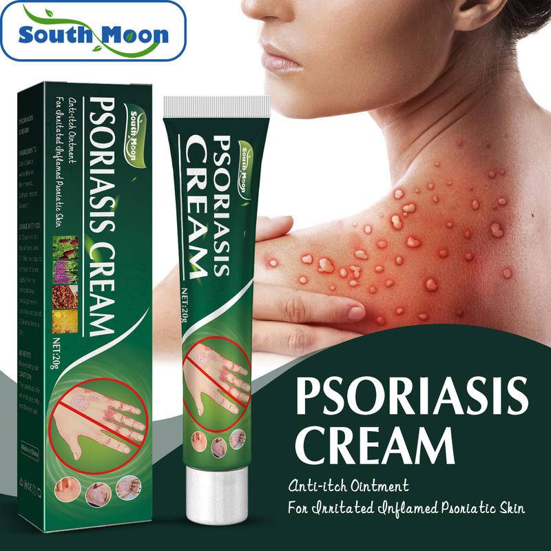 Zhudaifu Herbal Psoriasis Cream (4-Pack) - Eczema & Tinea Relief, All-Natural Ingredients