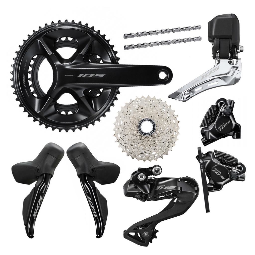 Shimano 105 groupset hydraulic sale