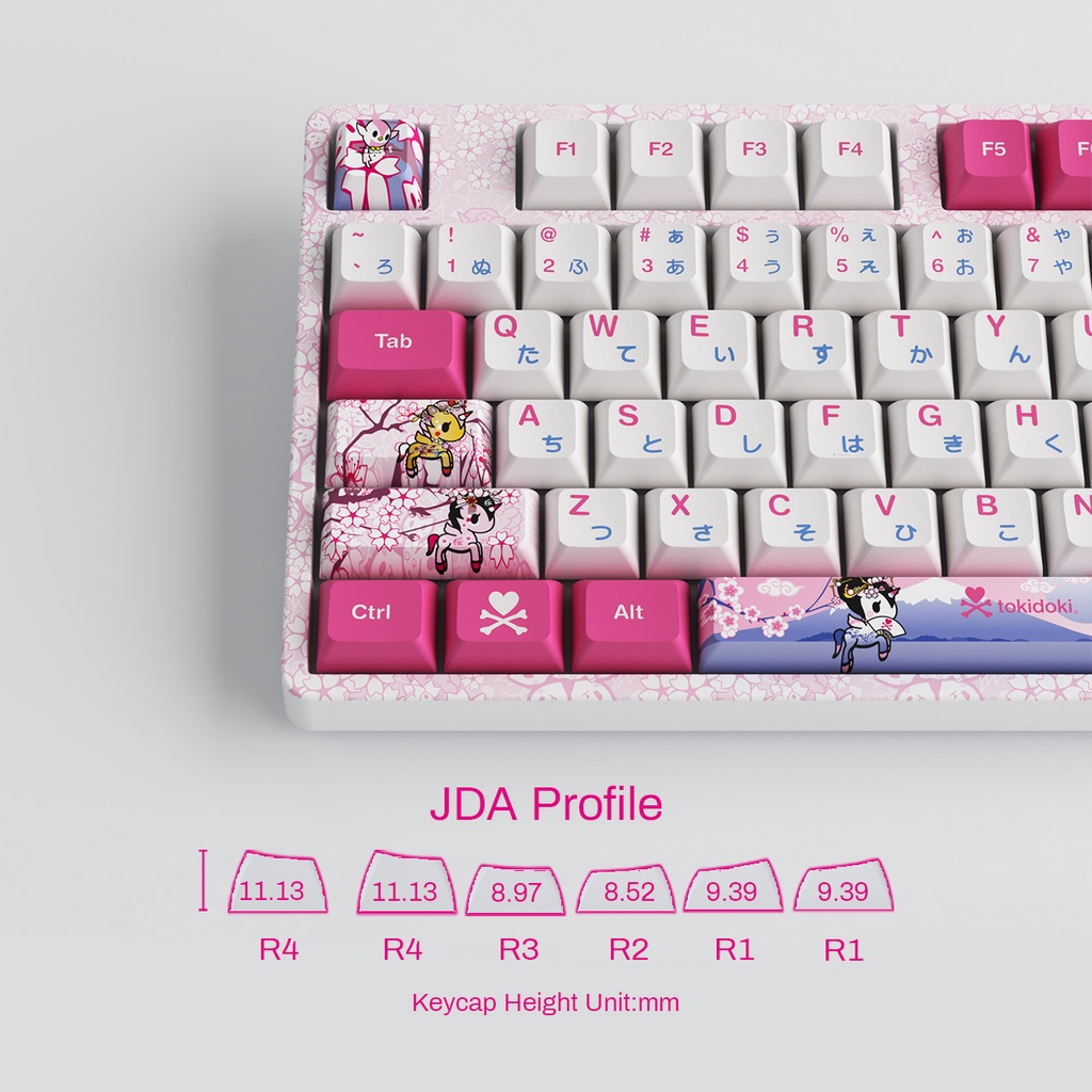 Akko Tokidoki 5108S Hot-swappable Wired Mechanical Keyboard with RGB ...