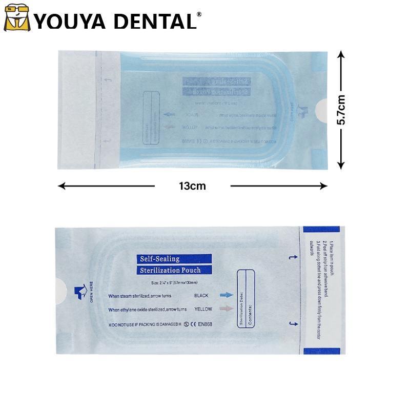 200pcs/box Disposable Sterile Bag Ziplock Pocket Sterilized Pouch