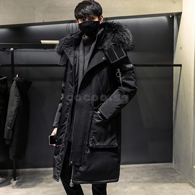 Fur lined jacket on sale mens