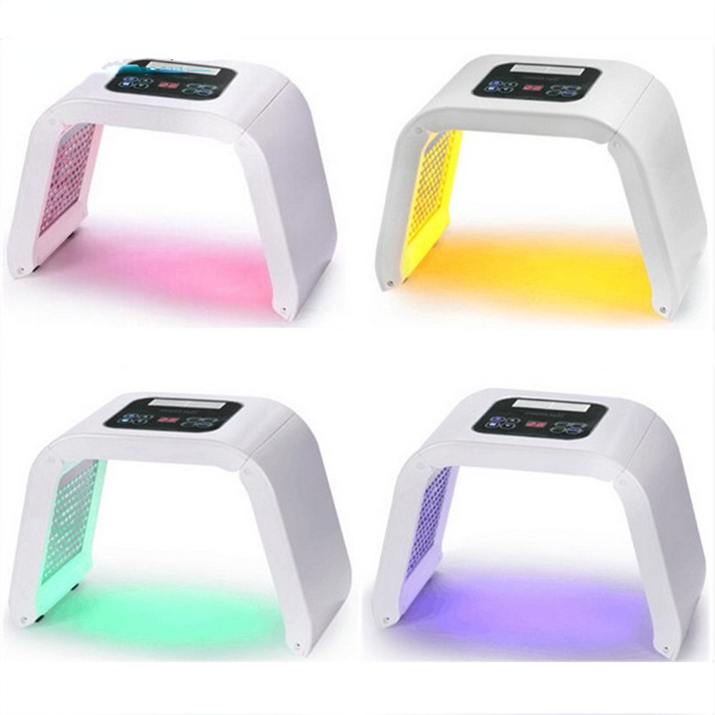 【spot】7 color LED light photodynamic facial skin care acne treatment ...