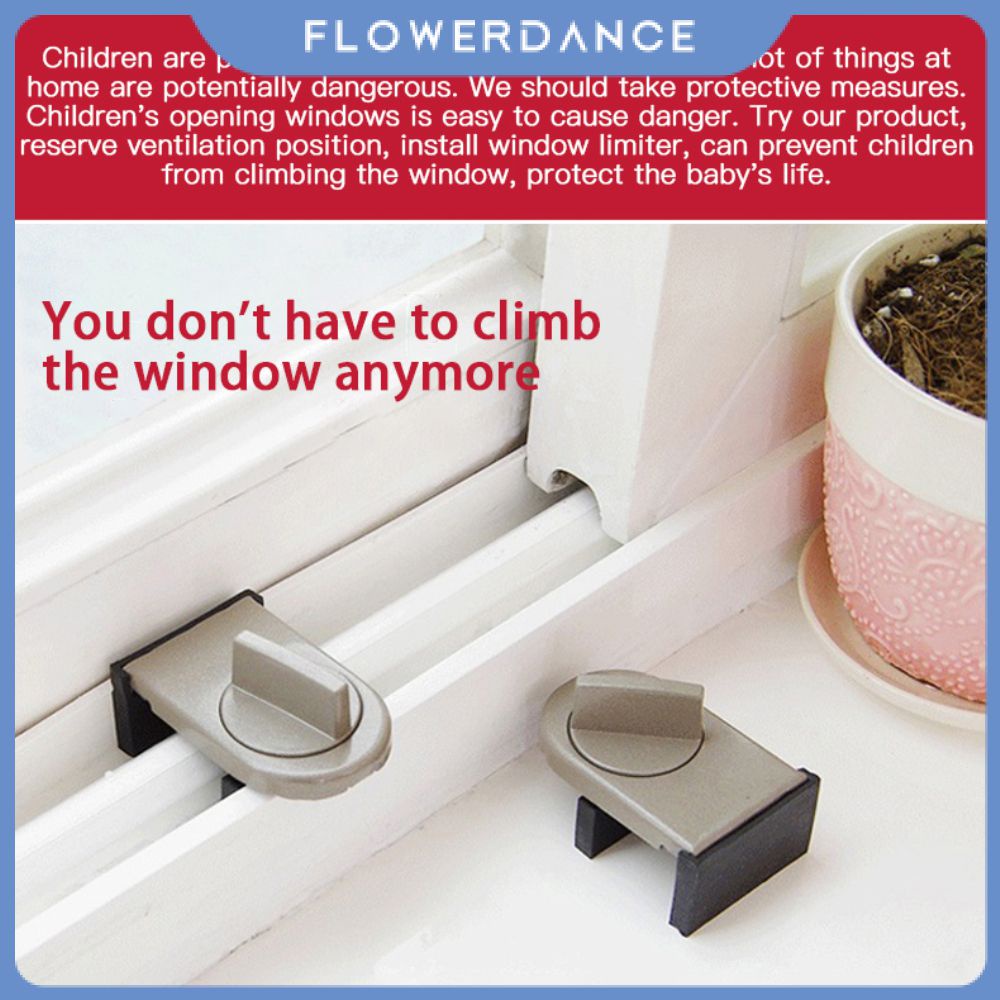 Aluminum Alloy Sliding Door And Window Safety Lock Door Stopper Rubbe ...