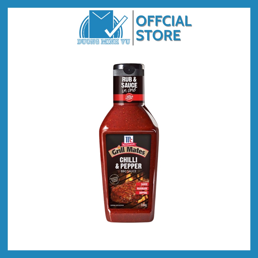 Mccormick BBQ Sauce Chilli Pepper 500g Shopee Singapore