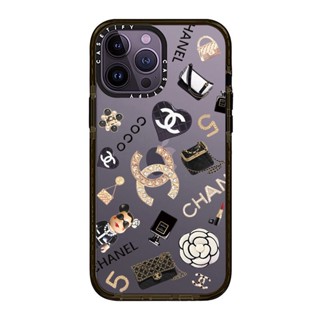 casetify Light Luxury Chanel CC Apple 12 Acrylic iPhone13/14pro 