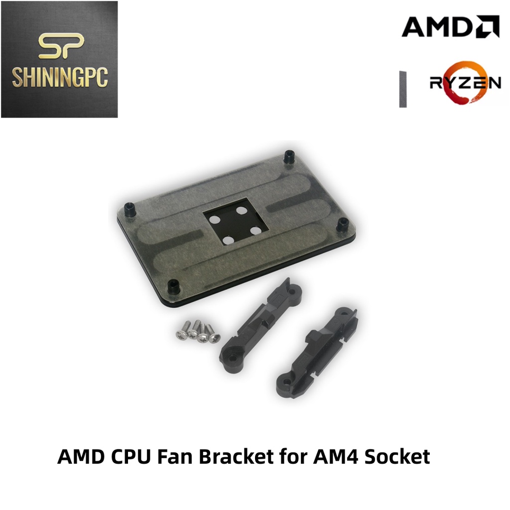 Amd Cpu Fan Bracket For Am4 Am5 Socket Retention Mounting Amd Bracket Shopee Singapore