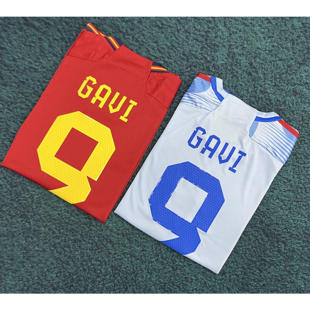 Spain football jersey 2022 Fans Version s m l xl xxl Home Away 9 GAVI