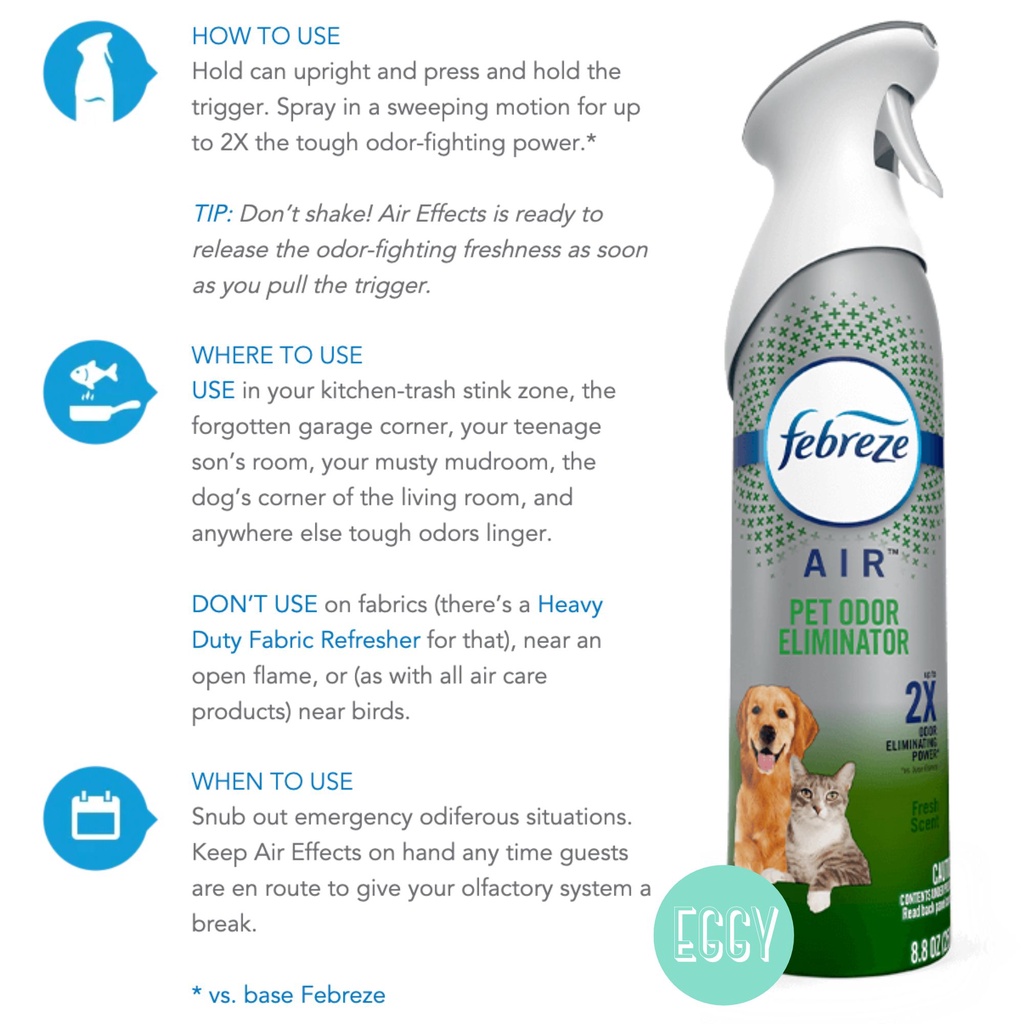 Febreze air heavy duty pet odor eliminator best sale