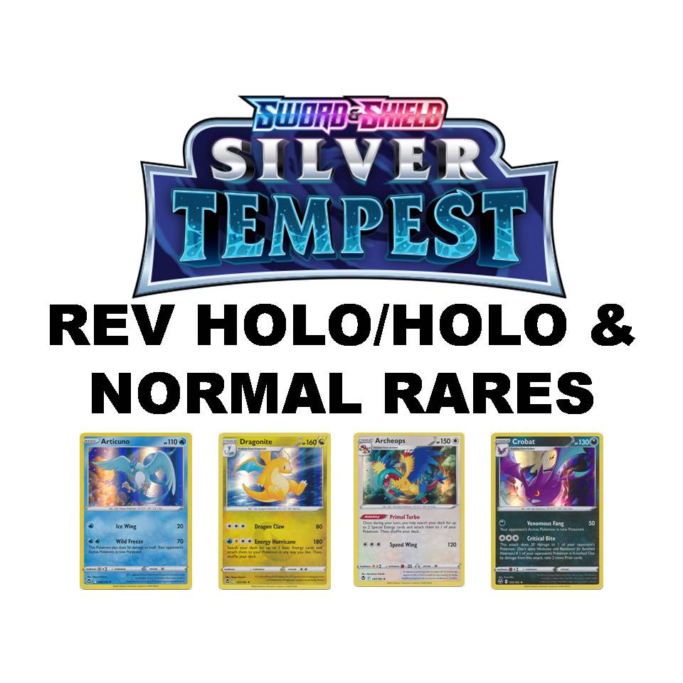 Pokemon TCG Silver Tempest Pokemon Rares (Normal / Holo / Reverse Holo