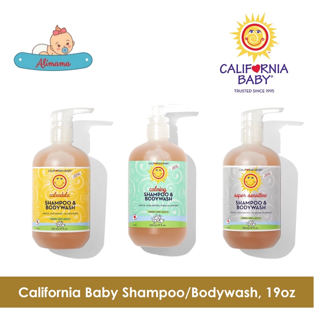 California Baby Shampoo Bodywash 19oz Shopee Singapore