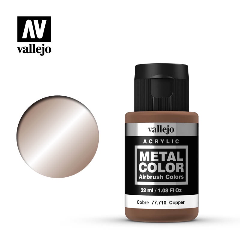 Vallejo peinture acrylique Metal Color 77716 Aluminium Satiné 32ml