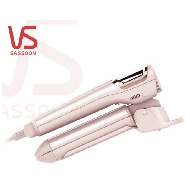 [VIDAL SASSOON] Universal voltage, 2in1 Hair Staraightener and Curler