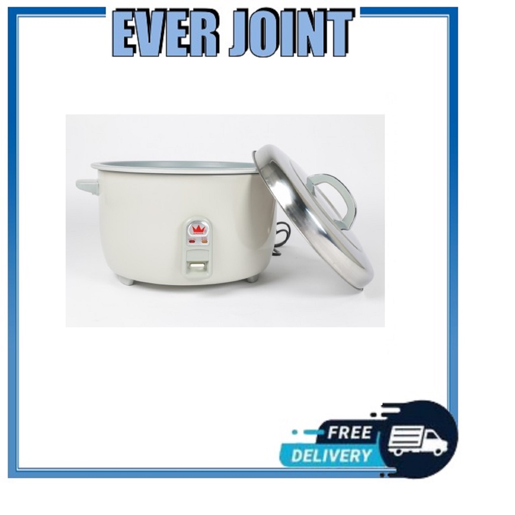 Crown ER 25A Commercial Rice Cooker (4 litre) Shopee Singapore