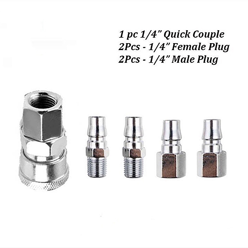 1/4inch Hose Quick Release Air Compressor Connector Coupler Fittings