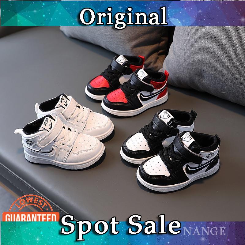 CZV Children's skate shoes sports girls Korean hightop colorblocking