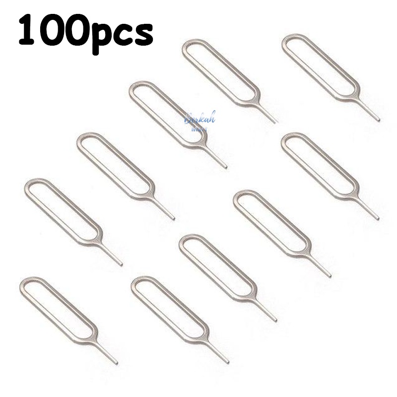 100pcs Sim Card Needles Sim Card Picks Ejector Sim Card Holes Noosy SIM ...