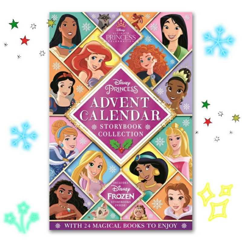Big BOOk Disney Princess Storybook Collection Advent Calendar Count