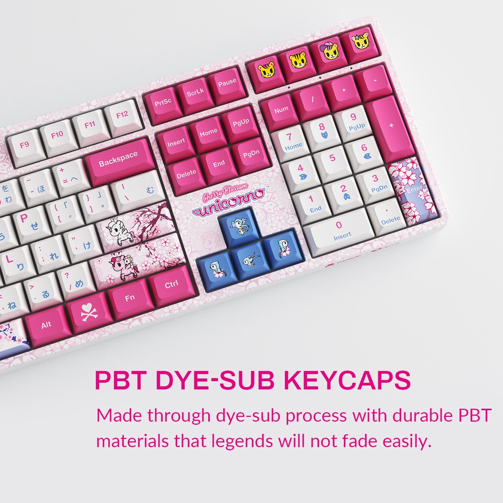 Akko Tokidoki 5108S Hot-swappable Wired Mechanical Keyboard with RGB ...