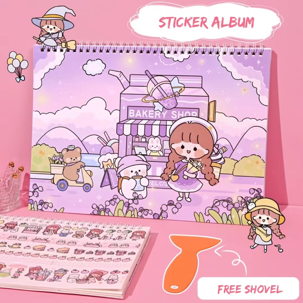 Free Shovel!! Aki Sticker Album Sticker Album Collection Release Paper ...