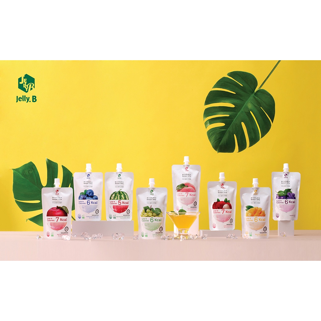 Jelly B Drinkable Konjac Jelly | Diet | Zero Sugar | Low Calorie ...