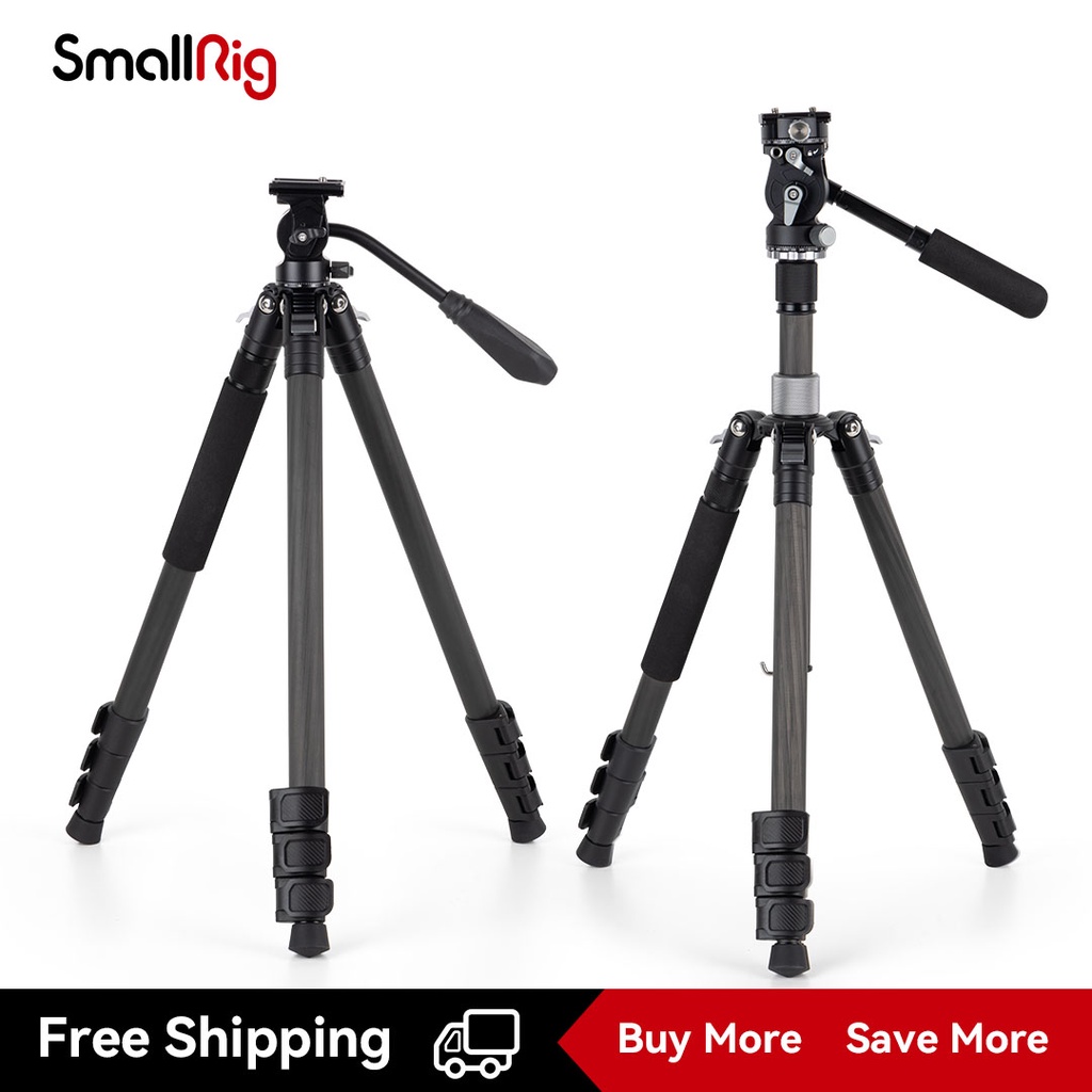 SmallRig Tripod for dslr Camera Load Capacity to 12kg Universal Carbon